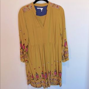Anthropologie boho dress